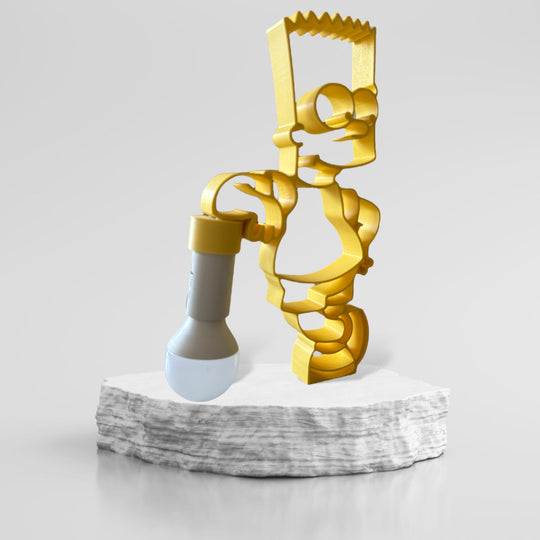 Portalampada di Design "Bart" - Stampa 3D