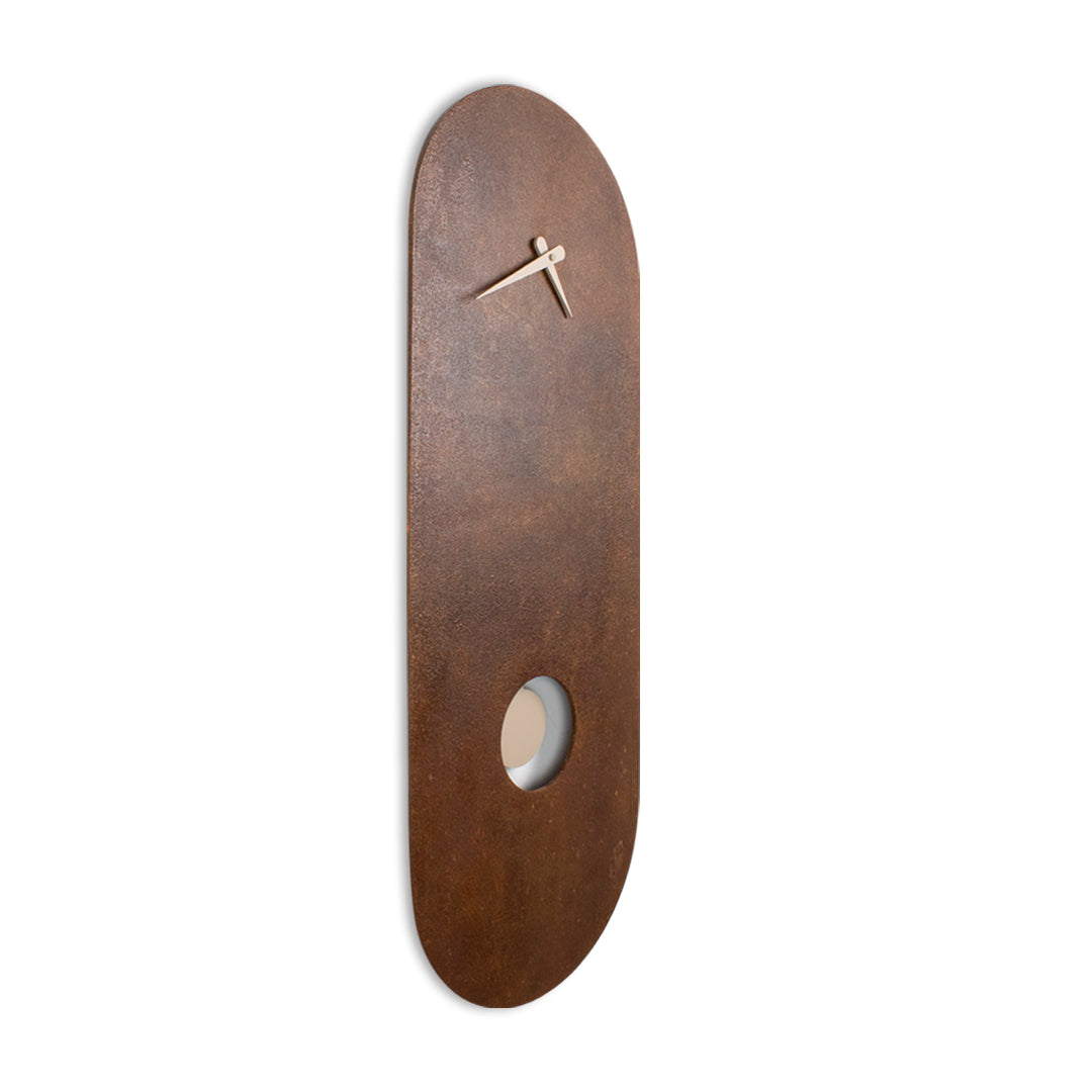 Orologio a Pendolo di Design “Pittsburgh” in Corten