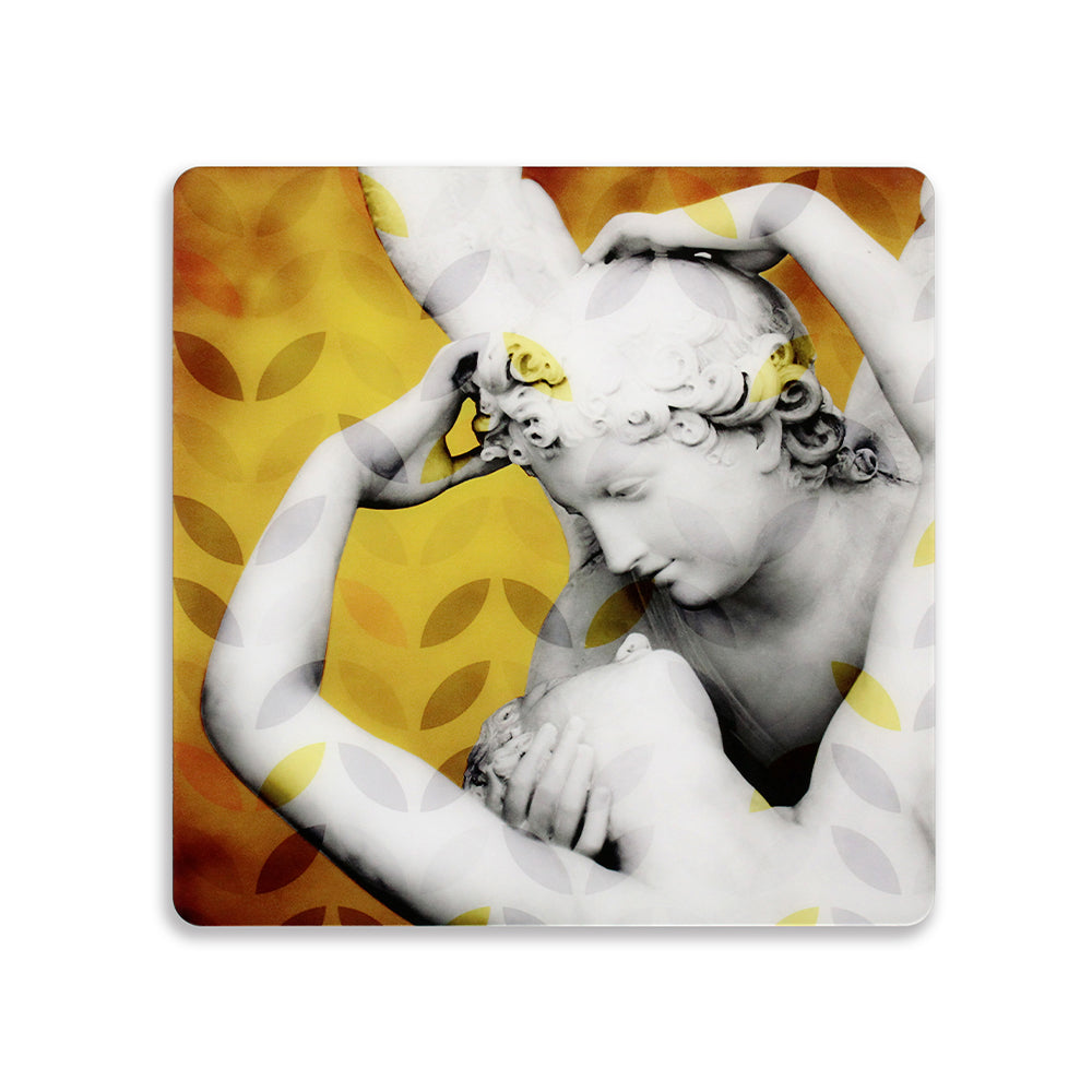 Plexiglass Artwork "Cupid and Psyche" 50x50cm